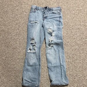 Aeropostale Light Blue Distressed Jeans